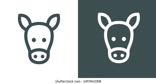 Horse Symbol Sign Icon Vector
