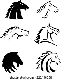 Horse symbol vector