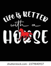 Horse T Shirt Design, Horse  Design, Vintage, Retro Style