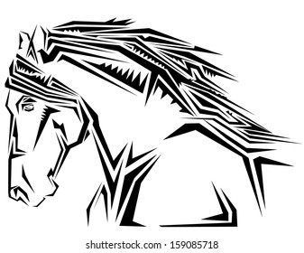 Horse tatoo