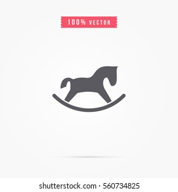 horse toy icon

