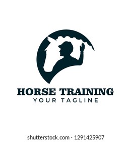 Horse Training Logo Vector Design Inspiration