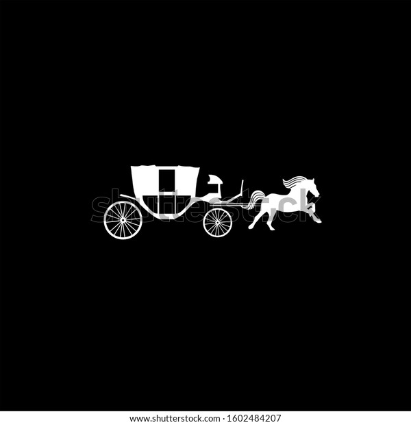 Horse transport vector icon\
1