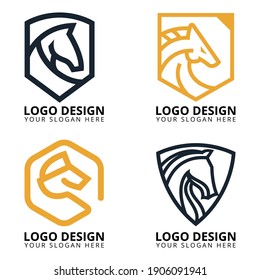 Horse Unique Logo Design Collection