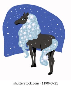 horse vector