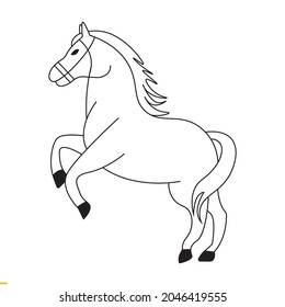 Horse Vector Art Graphics Template For Business And Company