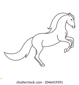 Horse Vector Art Graphics Template For Business And Company