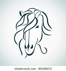  horse vector decorative illustration