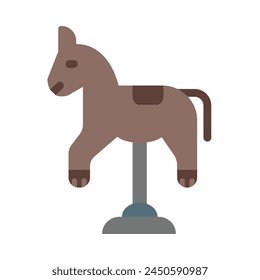 Horse Vector Flat Icon Design Vector Flat Icon Design