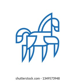 horse vector icon