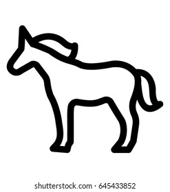 Horse Vector Icon