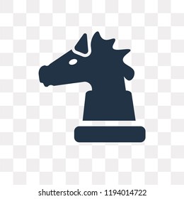 Horse vector icon isolated on transparent background, Horse transparency concept can be used web and mobile