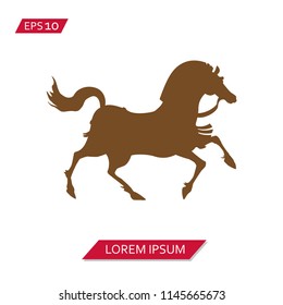horse vector icon symbol