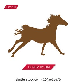 horse vector icon symbol