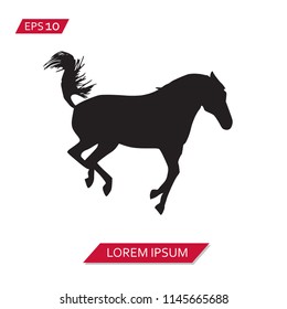 horse vector icon symbol
