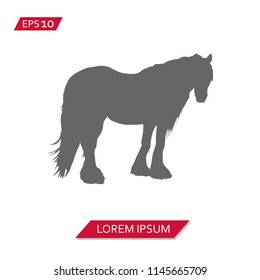 horse vector icon symbol