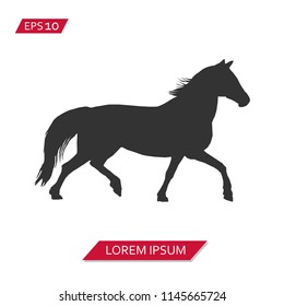 horse vector icon symbol