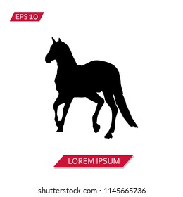 horse vector icon symbol