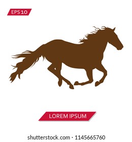 horse vector icon symbol
