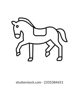Horse Vector icon which can easily modify or edit

