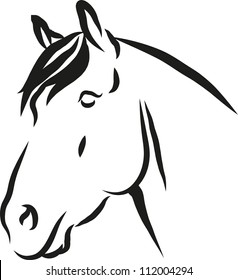 Horse vector illustration
