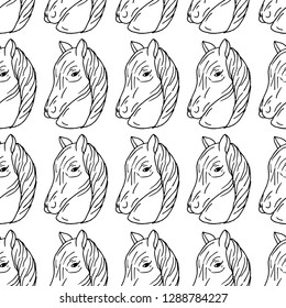 Horse vector illustration