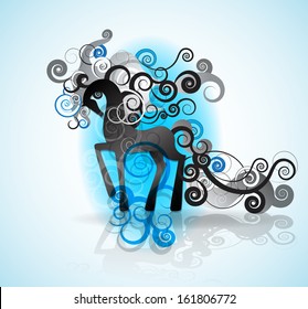 Horse vector illustration