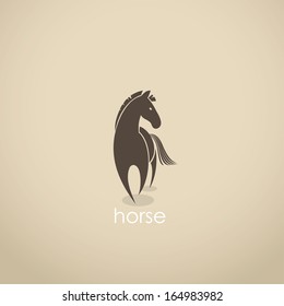 Horse - vector illustration