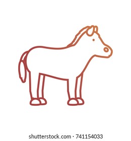 horse  vector illustration