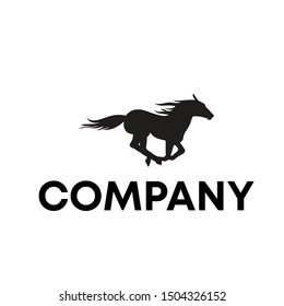 horse Vector linear icons and logo design elements - heart vector