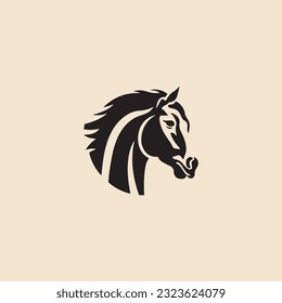 Horse Vector linear icons and logo design elements