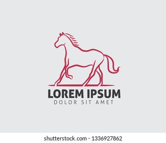 Horse Vector Logo