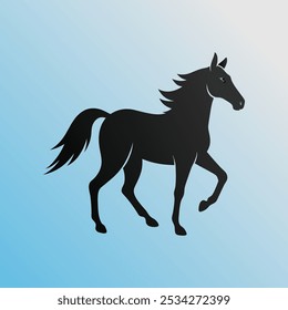 Horse Vector Logo Design Free Download