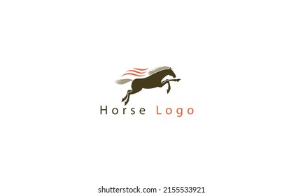 Horse vector logo design template