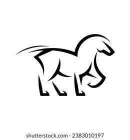 Horse Vector Logo Design Template