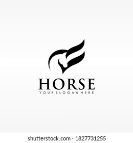 Horse Vector Logo Design Your Business Stock Vector (Royalty Free ...