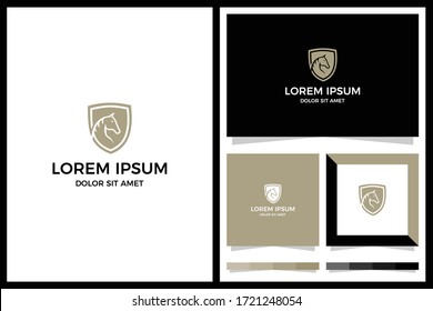 logotipo vectorial de caballo gráfico .
