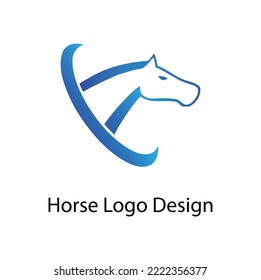 Horse Vector Logo Graphic Design