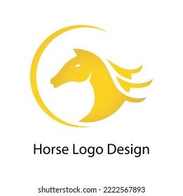 Horse Vector Logo Graphic Design