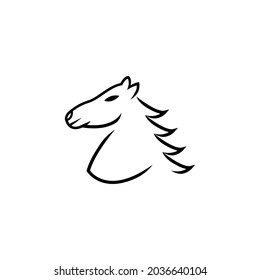 Ross Vektorlogo, mittelalterliches Paladin Horse Warrior Logo Design mit Filmrolle Kino Film. Logo-Symbol