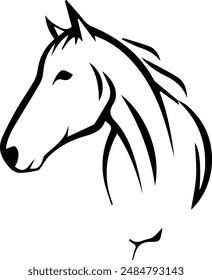 horse vector, pony sillhout, horse graphics, rider gift