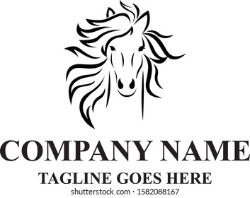 Horse Vector Royalty Logo Design Inspirations