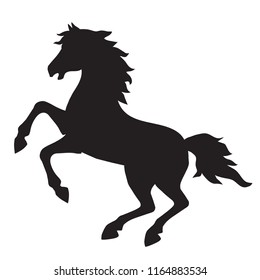 Horse vector silhouette