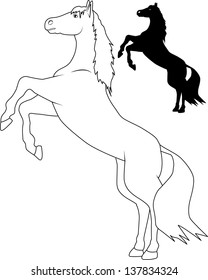 Horse who reared