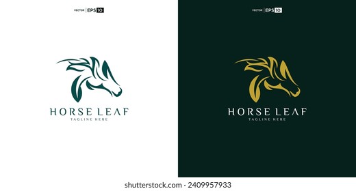 Inspiración en el diseño del logotipo natural de los animales de la fauna silvestre