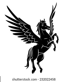 Horse Wing Tattoo