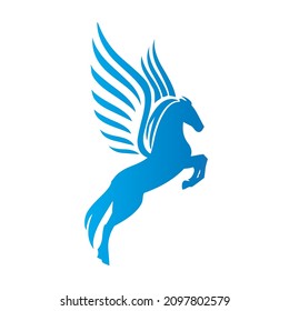 Horse With Wings Vector Design Download.