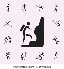 Horseback Riding icon. Elements of sportsman icon. Premium quality graphic design icon. Signs and symbols collection icon for websites, web design, mobile app on white background