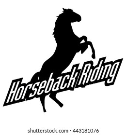 Horseback Riding professional logo