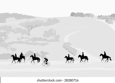horseback riding tour